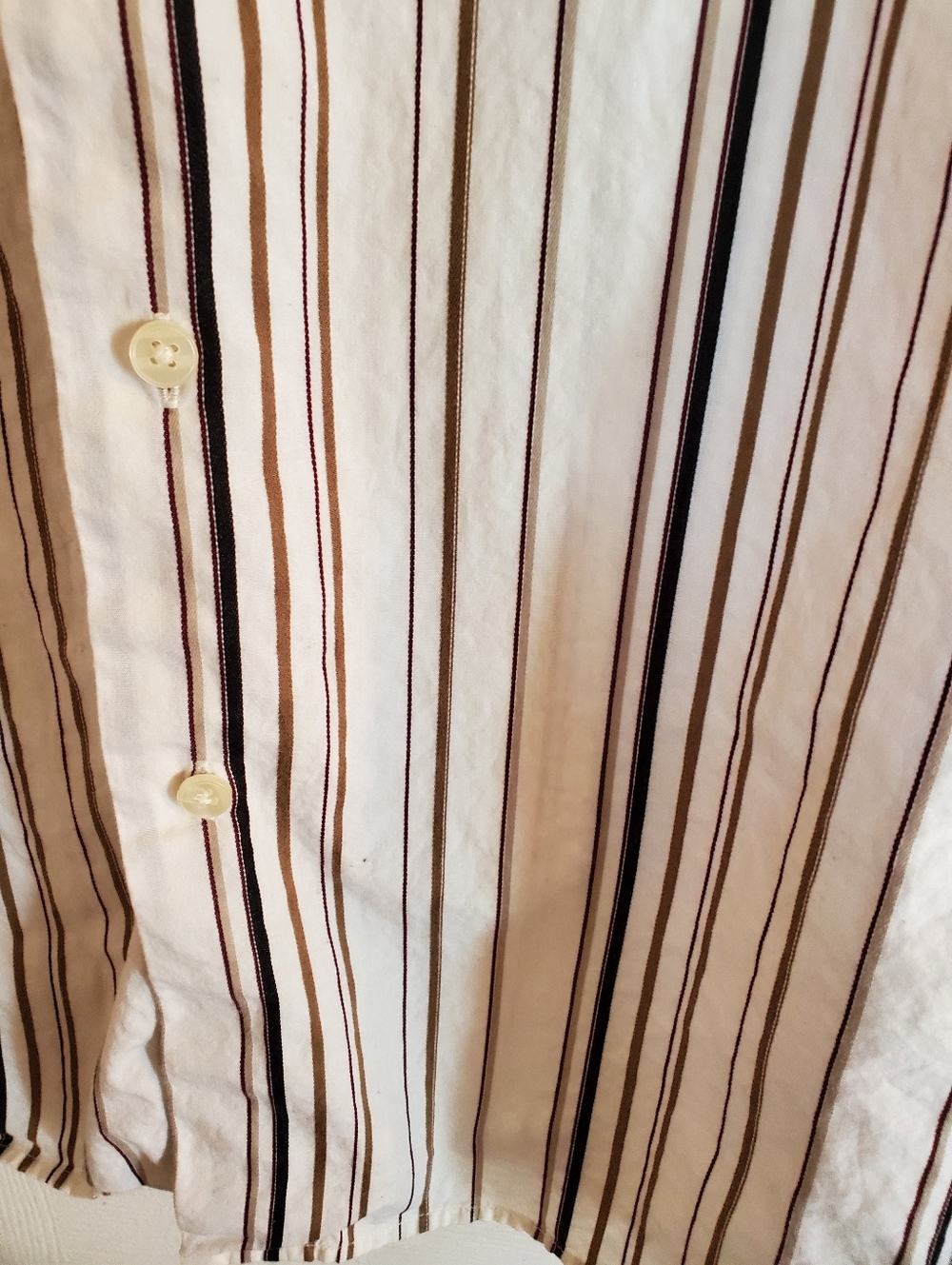Concepts By Clairborne Mens  Striped Shirt S XL - Picture 8 of 8